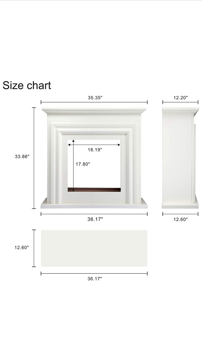Electric Fireplace With Heater