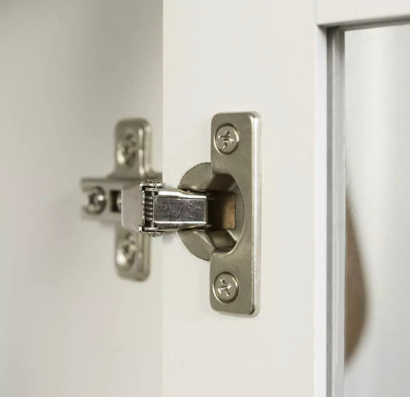 Avenue Wood Fireplace TV Console with Metal Legs - White. 52"