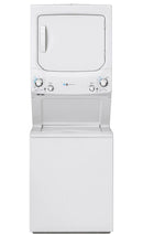 GE - 3.9 Cu. Ft. Top Load Washer and 5.5 Cu. Ft. Electric Dryer Laundry Center - White