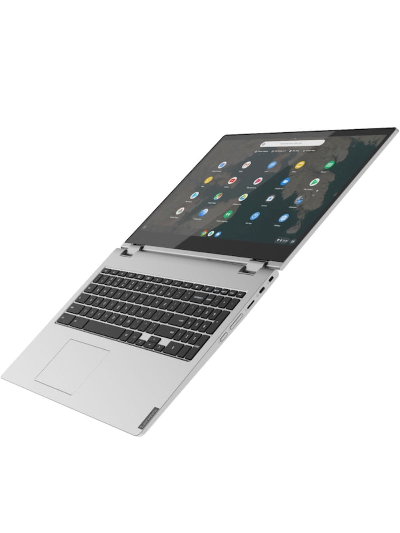 Lenovo - C340-15 2 in 1 15.6 “  Touch Screen  Chromebook- Intel Core 3- 4 GB Memory - 64 GB eMMC  Flash Memory- Mineral Gray