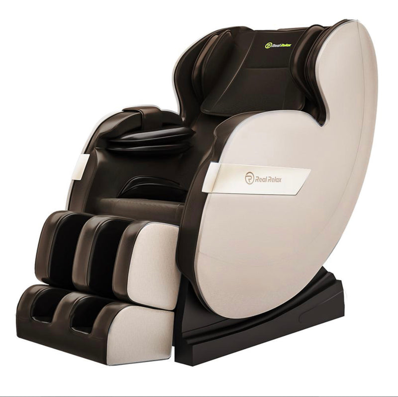 SS01 Massage Chair Recliner with Zero Gravity, Full Body Air Pressure, Bluetooth, Heat and Foot Roller Included