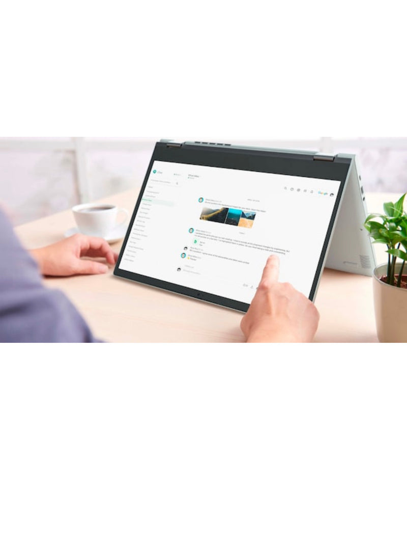 Lenovo - C340-15 2 in 1 15.6 “  Touch Screen  Chromebook- Intel Core 3- 4 GB Memory - 64 GB eMMC  Flash Memory- Mineral Gray