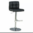 Pub Set with Pub Table and (Set of 2) Bar Stools in Black
